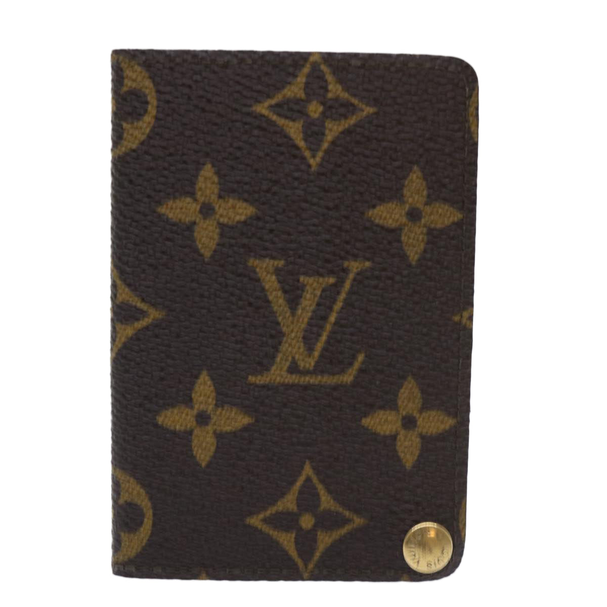 LOUIS VUITTON Monogram Porte Cartes Photo Photo Case M60485 LV Auth 52154