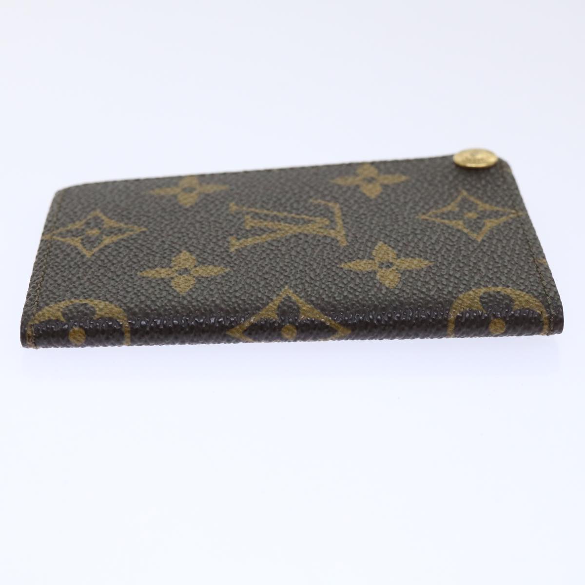 LOUIS VUITTON Monogram Porte Cartes Photo Photo Case M60485 LV Auth 52154