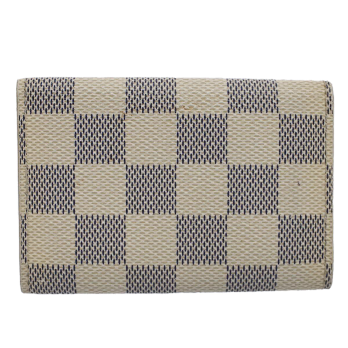 LOUIS VUITTON Damier Azur Multicles 6 Key Case N61745 LV Auth 52169 - 0