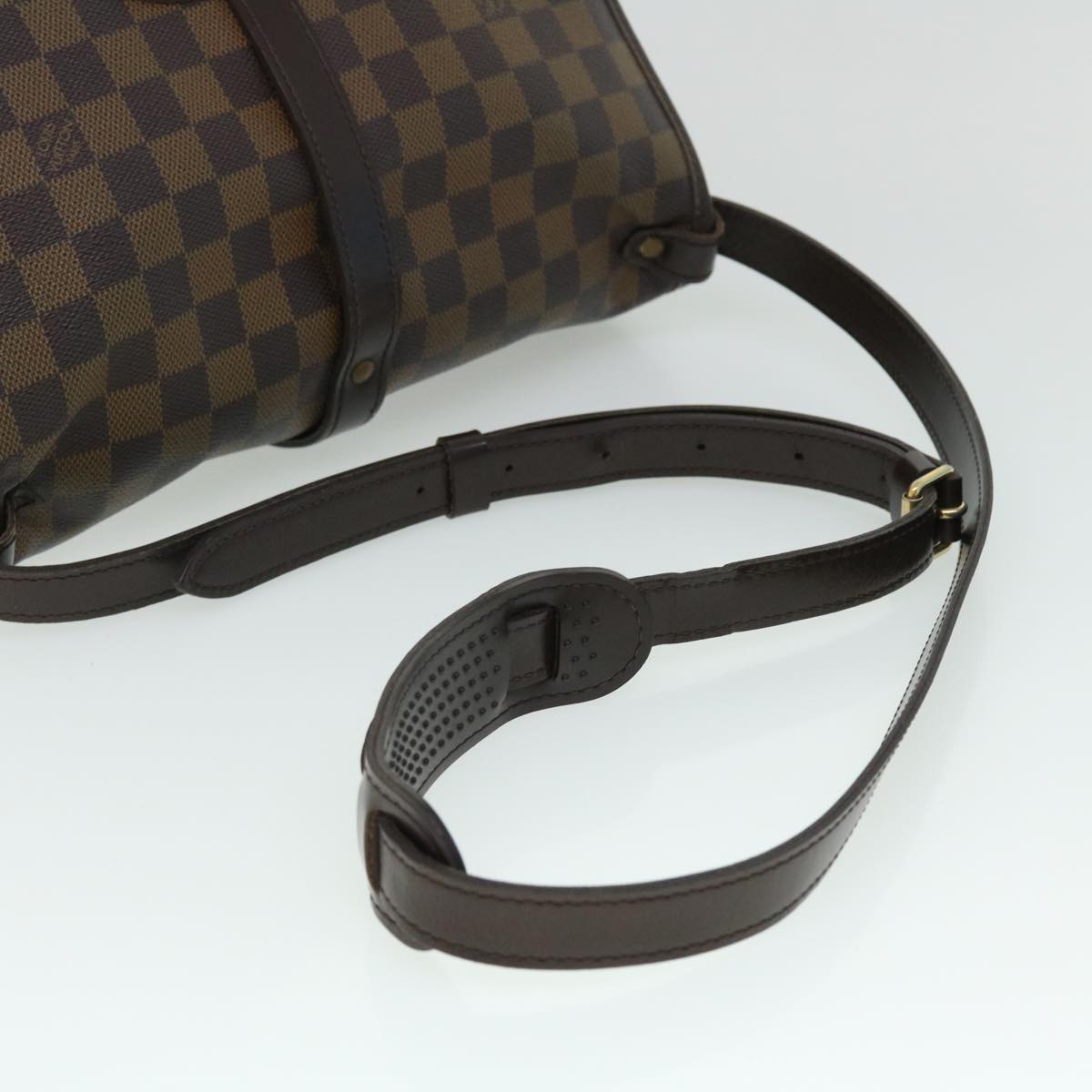 LOUIS VUITTON Damier Ebene Saumur 30 Shoulder Bag N48081 LV Auth 52199