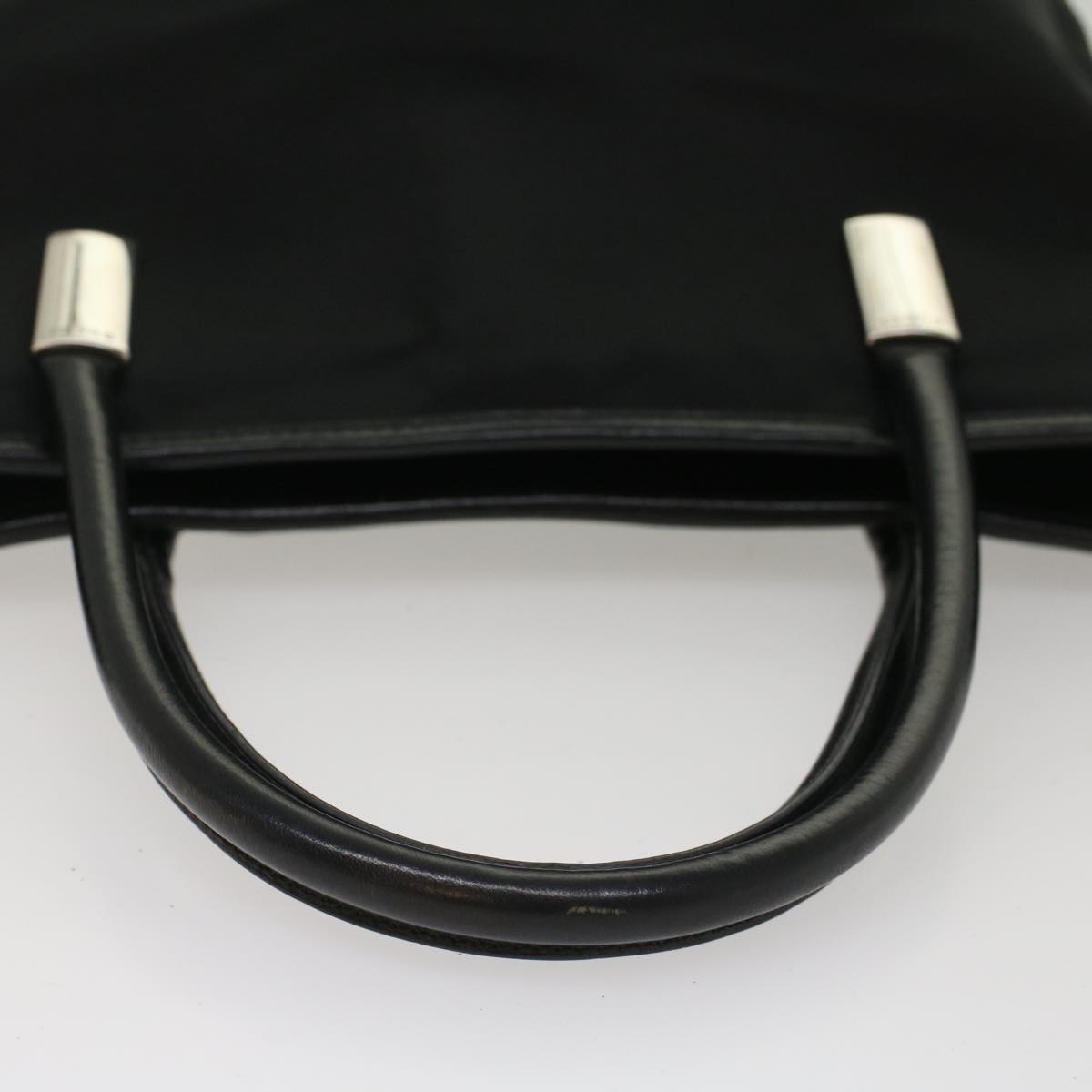 GUCCI Hand Bag Nylon Black 002.2123.0458 Auth 52269