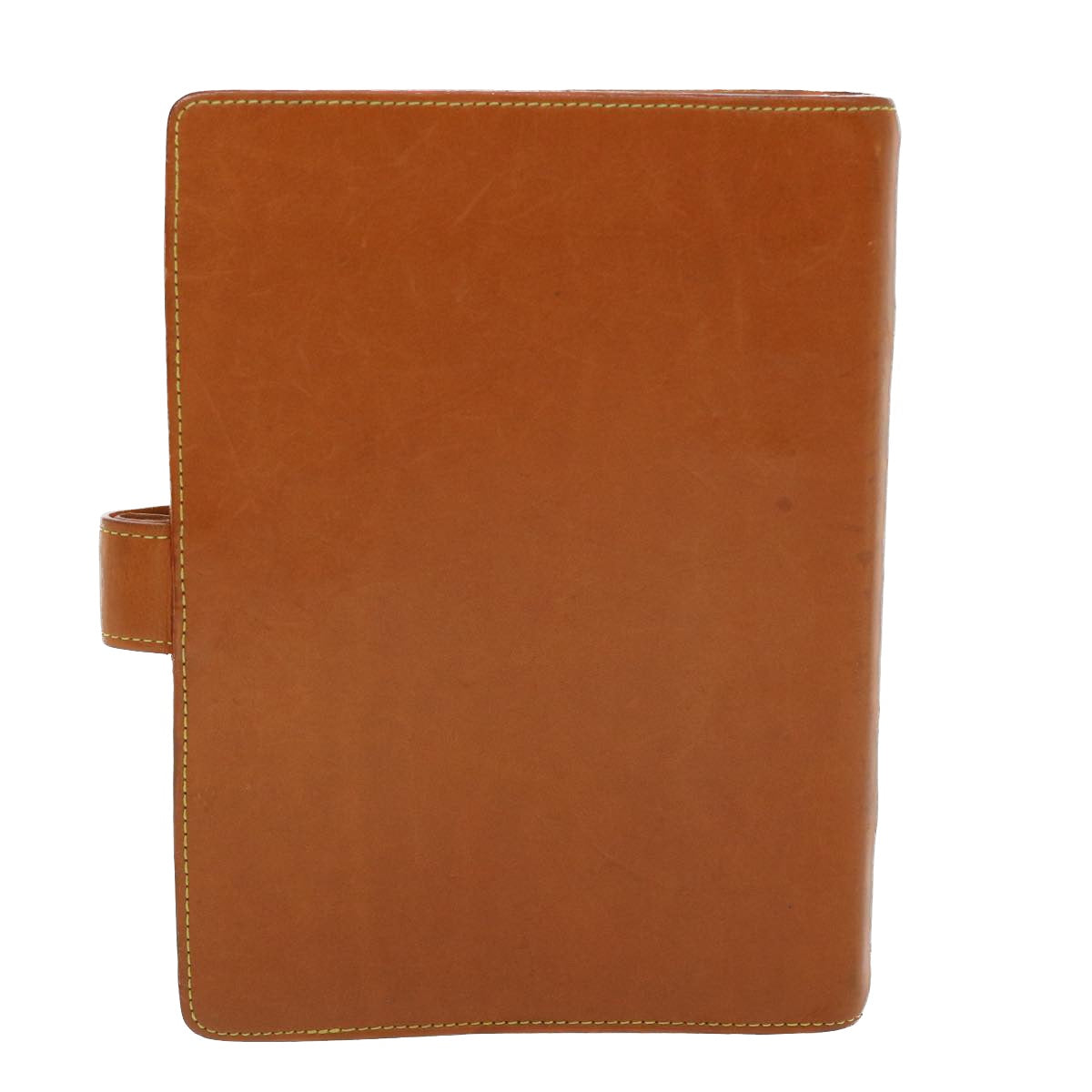 LOUIS VUITTON Nomad Leather Agenda MM Day Planner Cover Beige R20473 Auth 52294 - 0