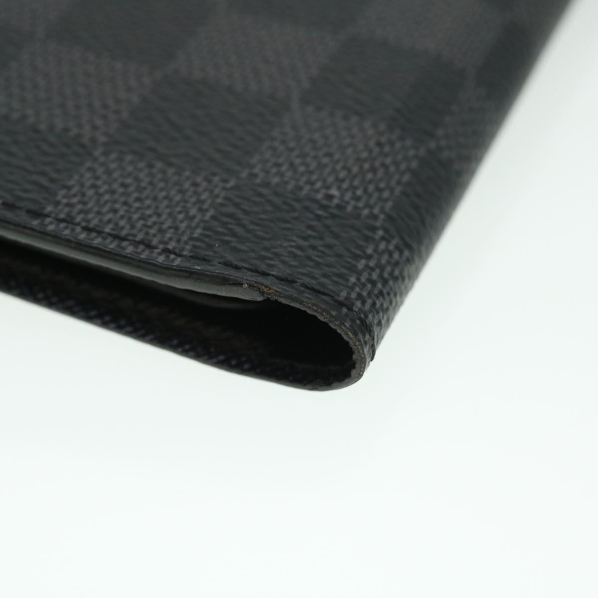 LOUIS VUITTON Damier Graphite Folio iPad Case N60048 LV Auth 52304