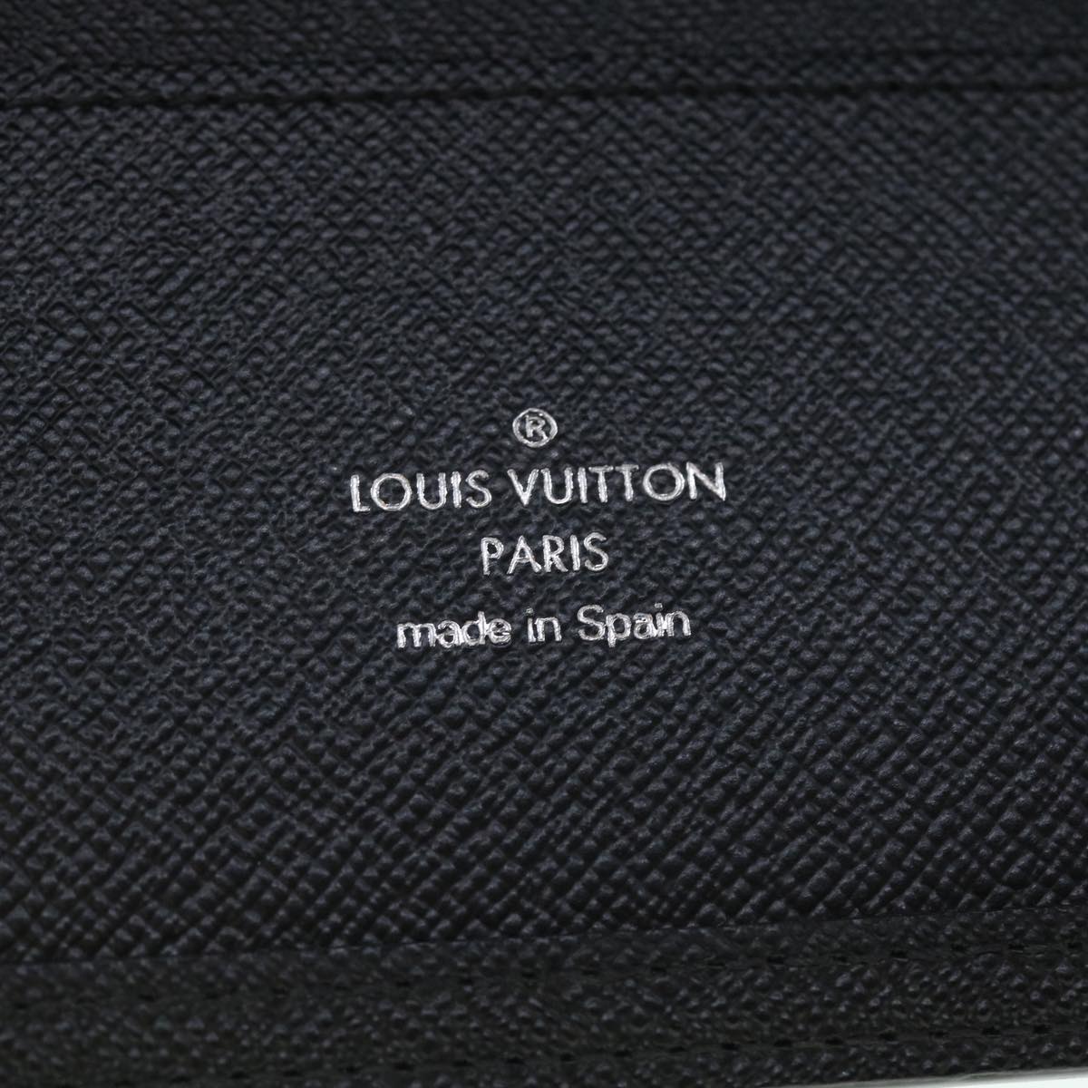 LOUIS VUITTON Damier Graphite Folio iPad Case N60048 LV Auth 52304