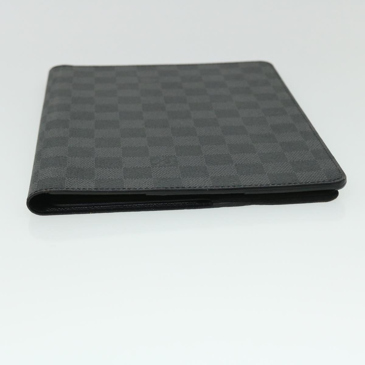 LOUIS VUITTON Damier Graphite Folio iPad Case N60048 LV Auth 52304