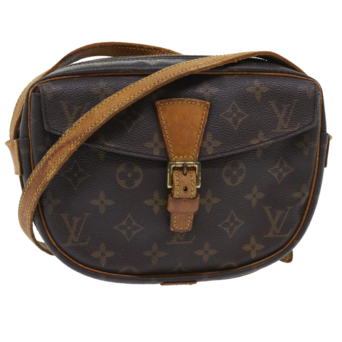 LOUIS VUITTON Monogram Jeune Fille PM Shoulder Bag M51227 LV Auth 52311