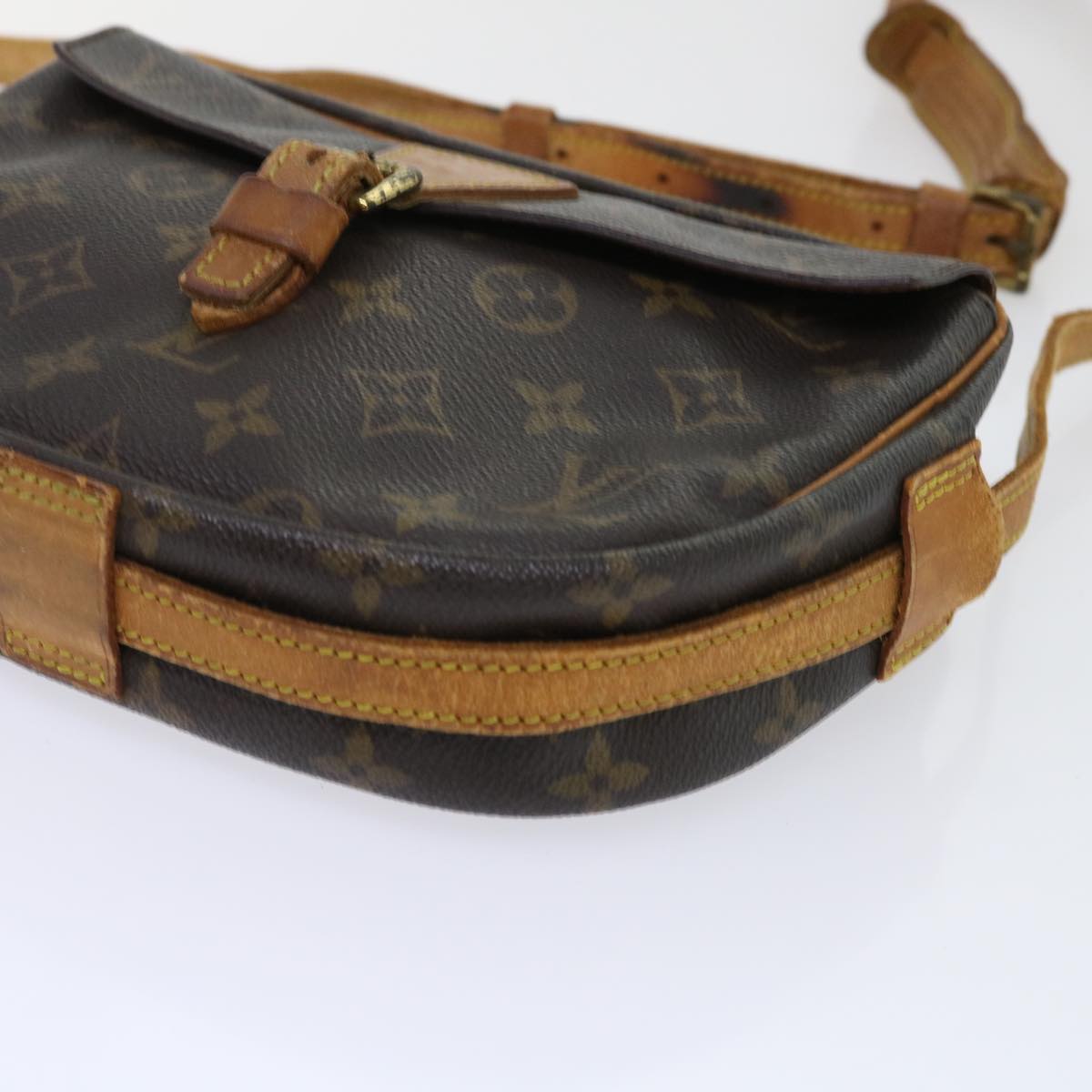 LOUIS VUITTON Monogram Jeune Fille PM Shoulder Bag M51227 LV Auth 52311