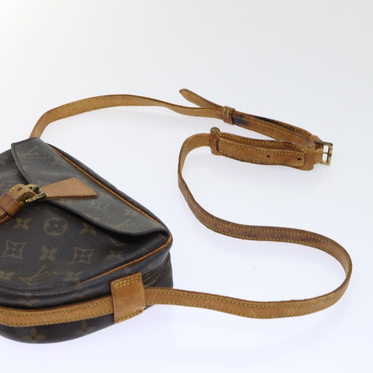 LOUIS VUITTON Monogram Jeune Fille PM Shoulder Bag M51227 LV Auth 52311