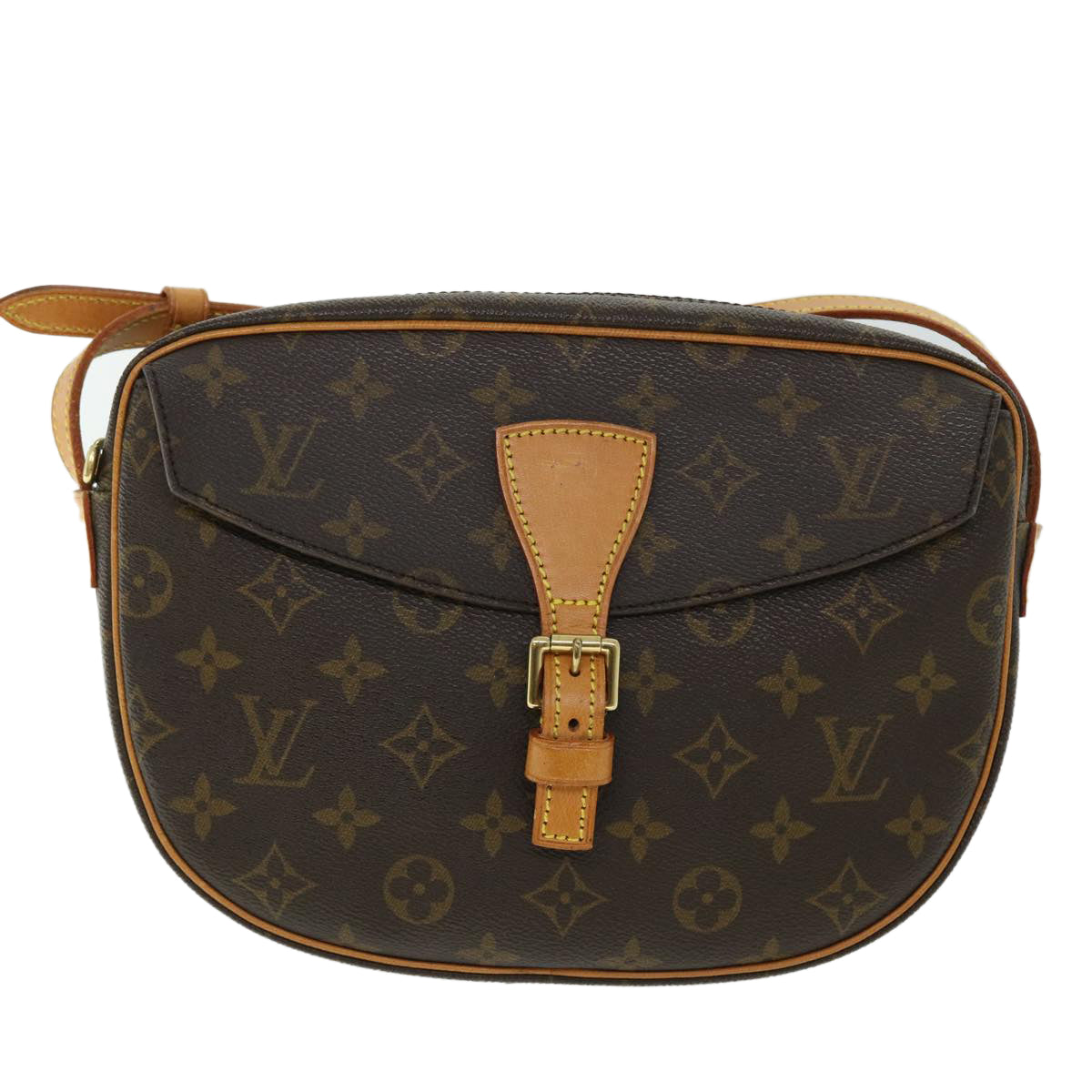 LOUIS VUITTON Monogram Jeune Fille MM Shoulder Bag M51226 LV Auth 52312