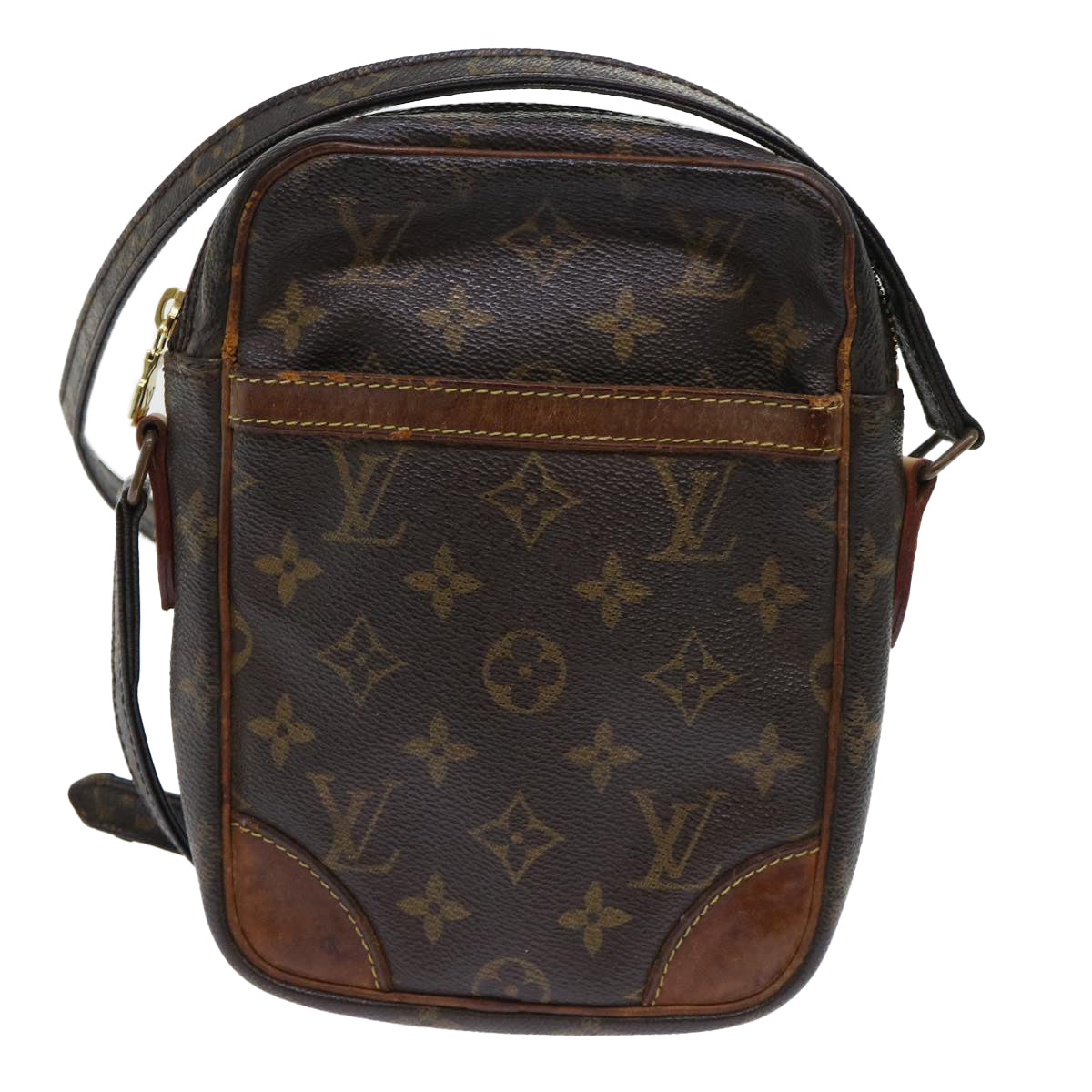 LOUIS VUITTON Monogram Danube Shoulder Bag M45266 LV Auth 52316