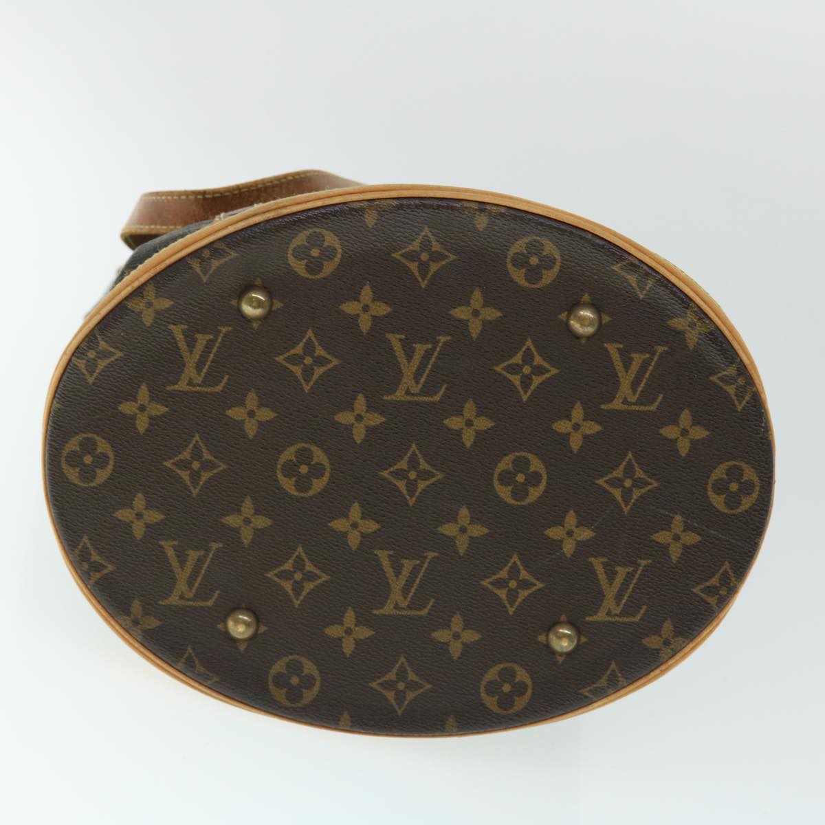 LOUIS VUITTON Monogram Bucket GM Shoulder Bag Vintage M42236 LV Auth 52333