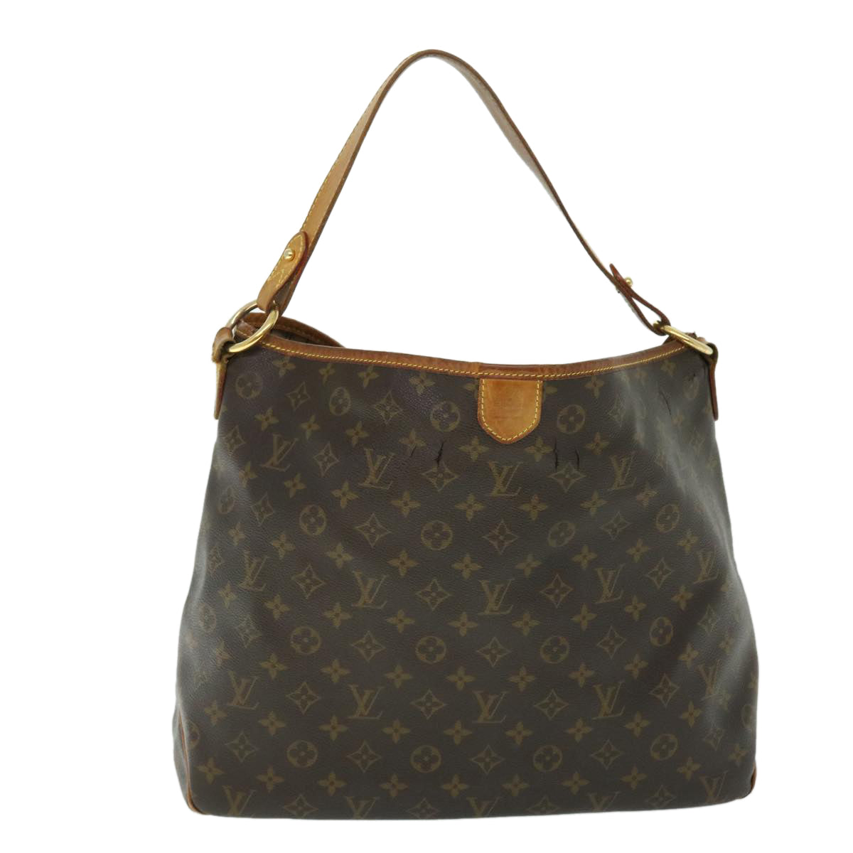 LOUIS VUITTON Monogram Delightful MM Shoulder Bag M50156 LV Auth 52344