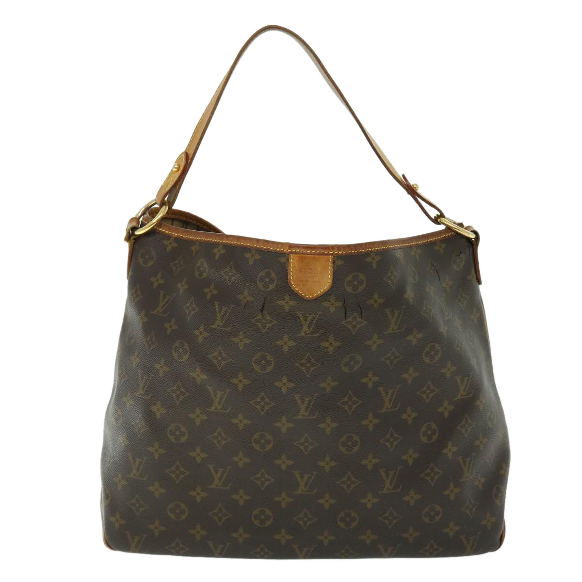 LOUIS VUITTON Monogram Delightful MM Shoulder Bag M50156 LV Auth 52344