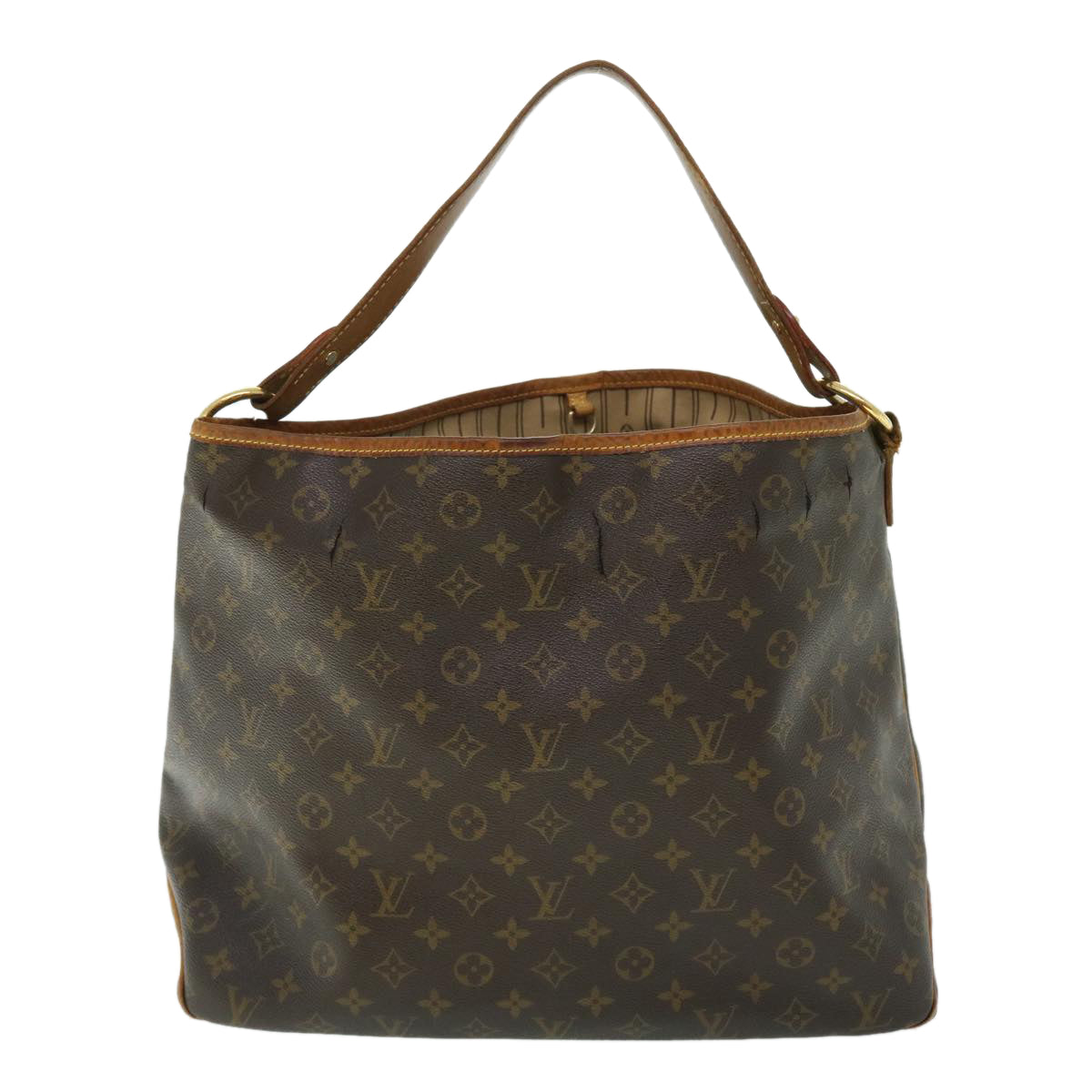 LOUIS VUITTON Monogram Delightful MM Shoulder Bag M50156 LV Auth 52344