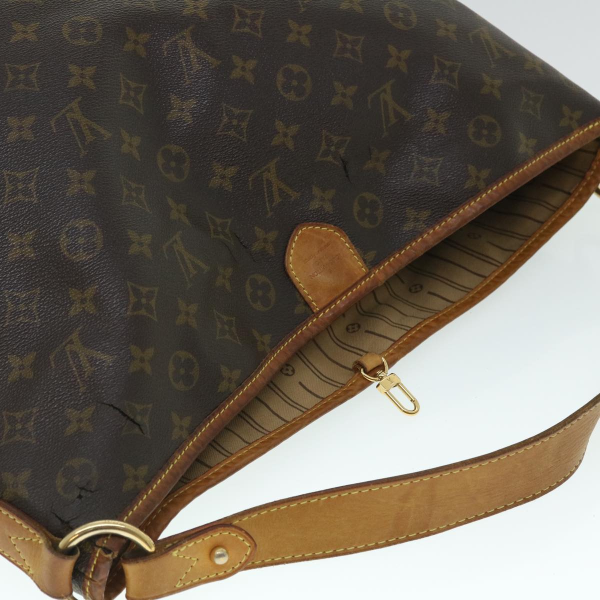 LOUIS VUITTON Monogram Delightful MM Shoulder Bag M50156 LV Auth 52344