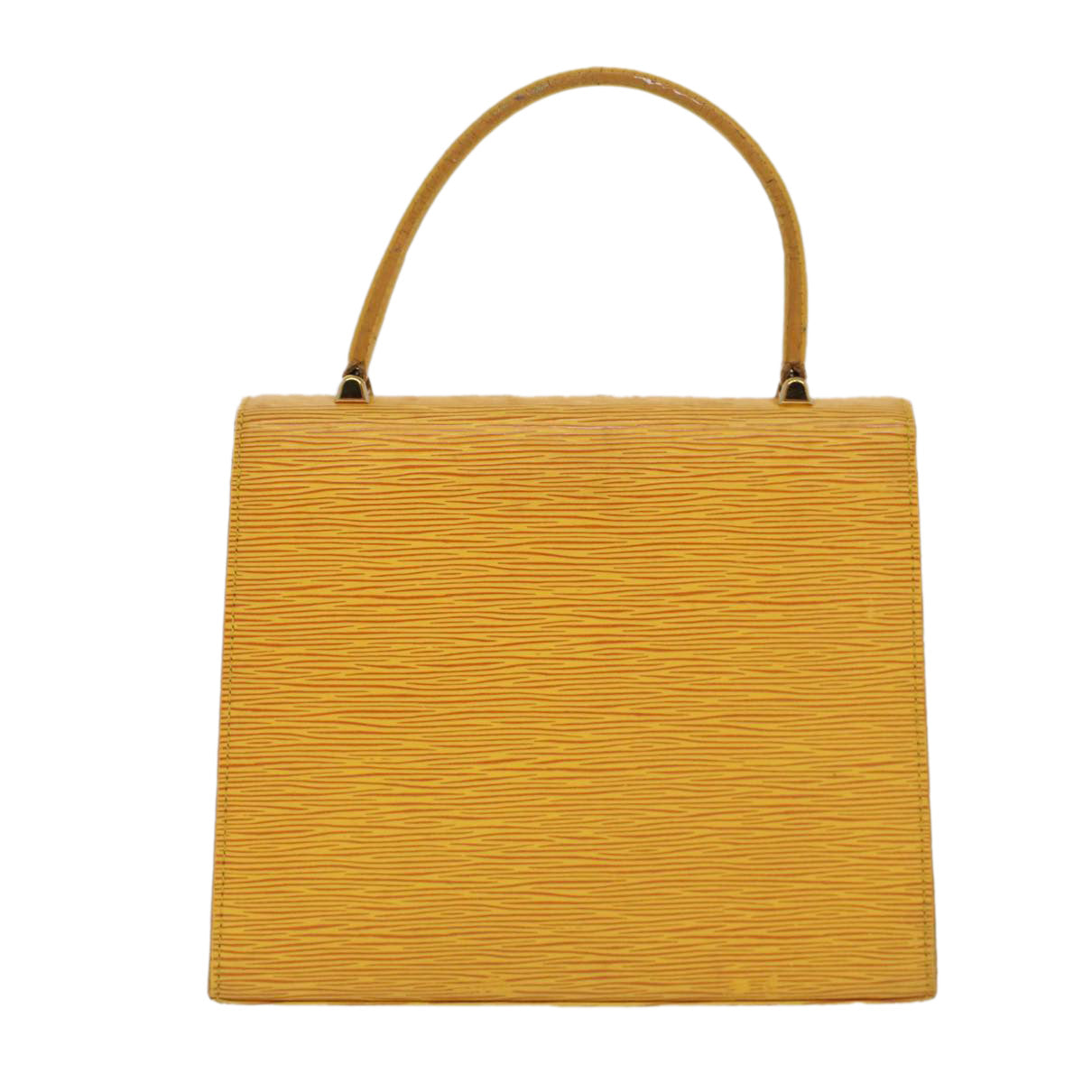 LOUIS VUITTON Epi Malesherbes Hand Bag Tassili Yellow Jonne M52379 Auth 52352 - 0