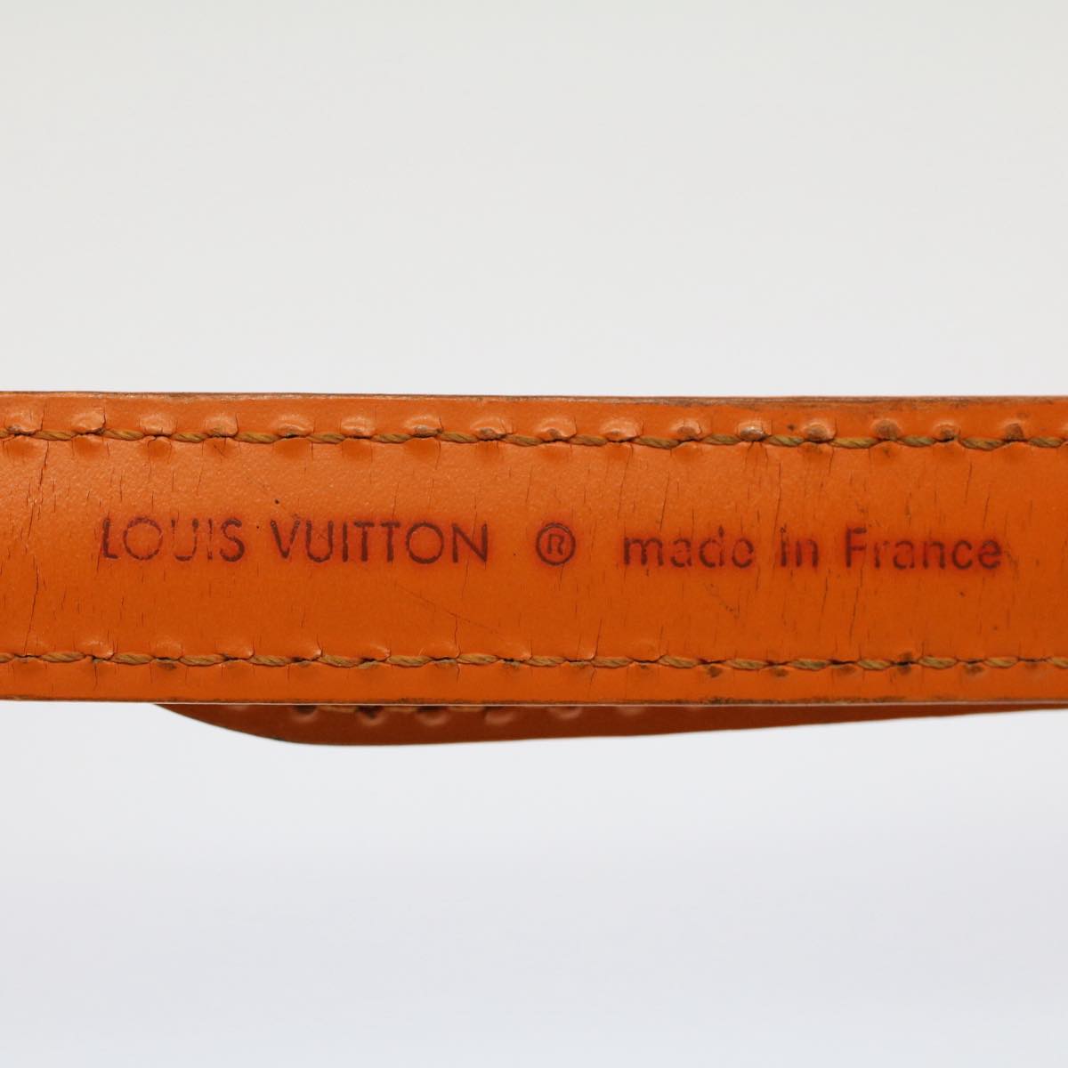 LOUIS VUITTON Epi Adjustable Shoulder Strap 37""-44.1"" Mandarin LV Auth 52455