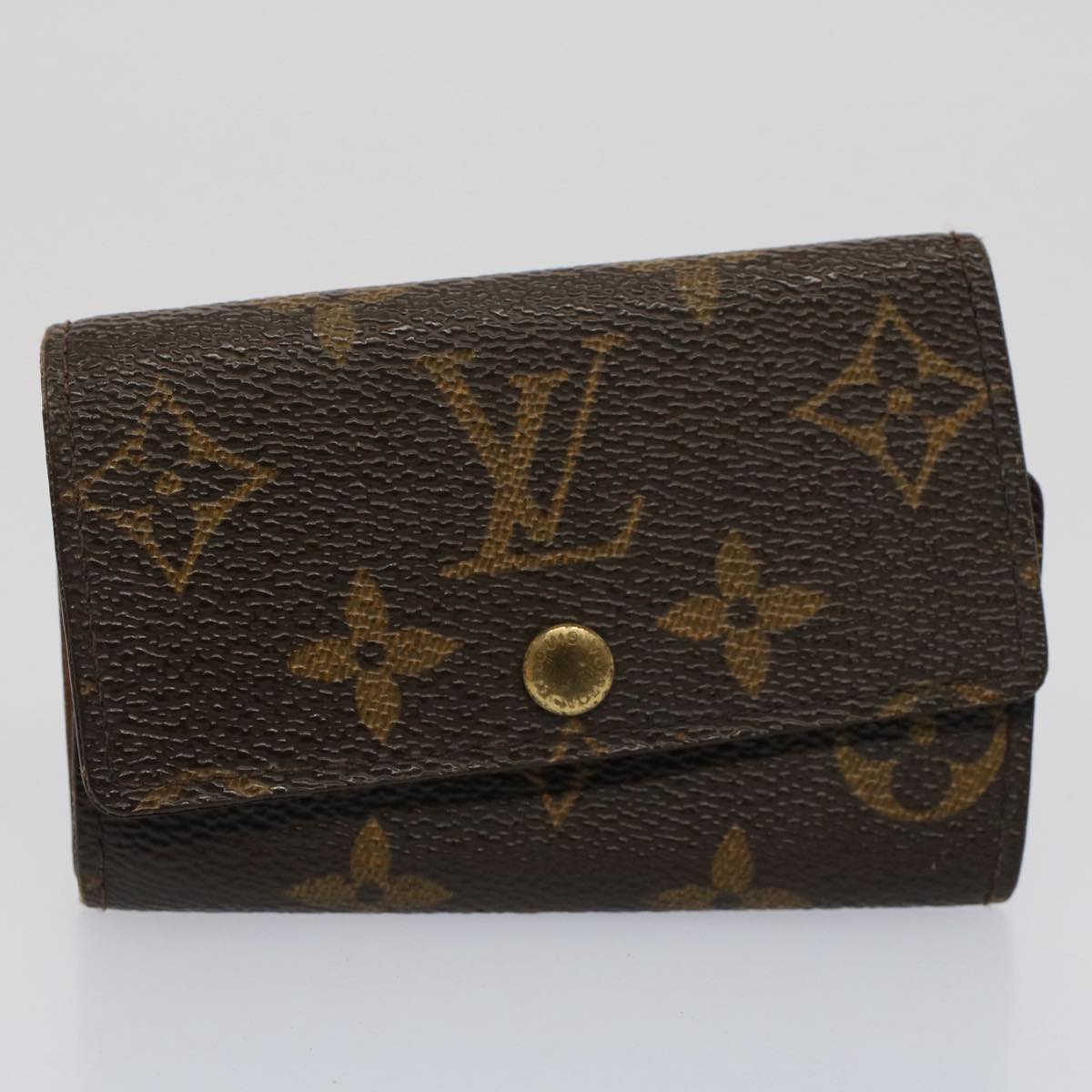 LOUIS VUITTON Monogram Key Case 5Set LV Auth 52479