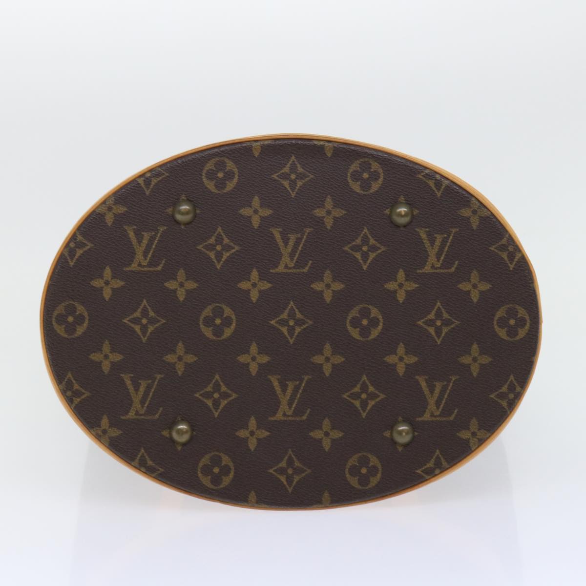 LOUIS VUITTON Monogram Bucket GM Shoulder Bag M42236 LV Auth 52506