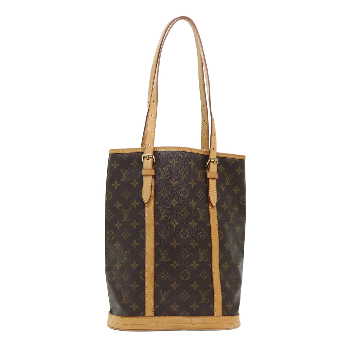 LOUIS VUITTON Monogram Bucket GM Shoulder Bag M42236 LV Auth 52506