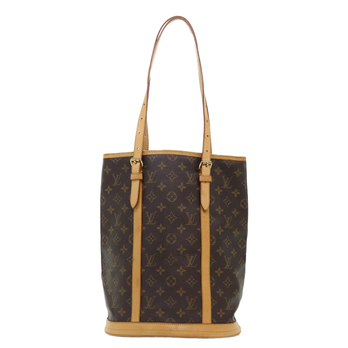 LOUIS VUITTON Monogram Bucket GM Shoulder Bag M42236 LV Auth 52506