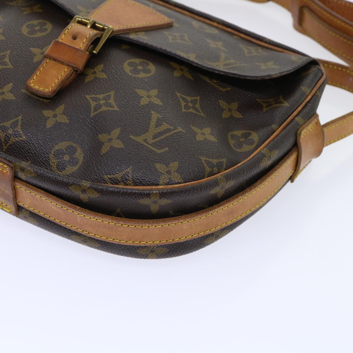 LOUIS VUITTON Monogram Jeune Fille MM Shoulder Bag M51226 LV Auth 52507