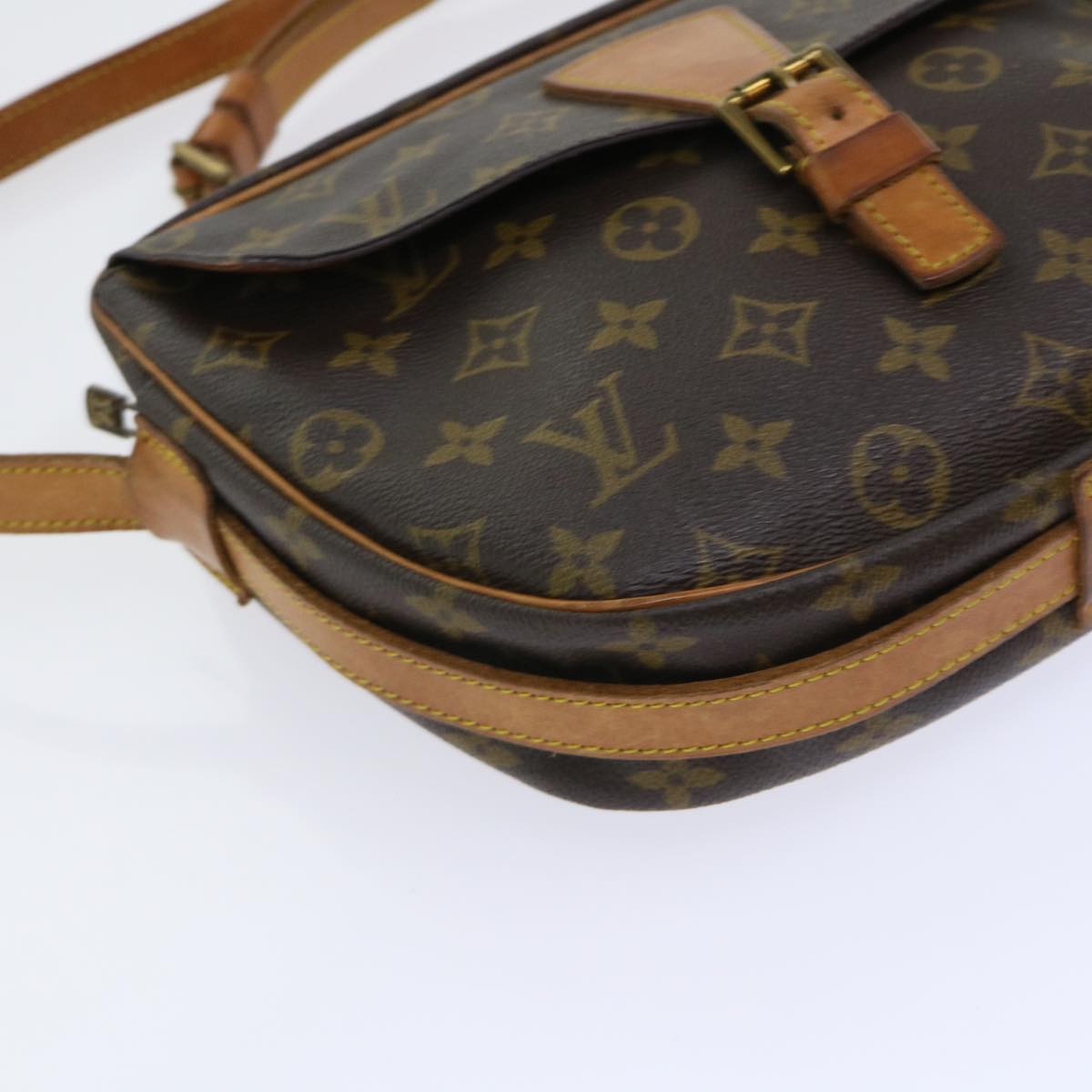 LOUIS VUITTON Monogram Jeune Fille MM Shoulder Bag M51226 LV Auth 52507