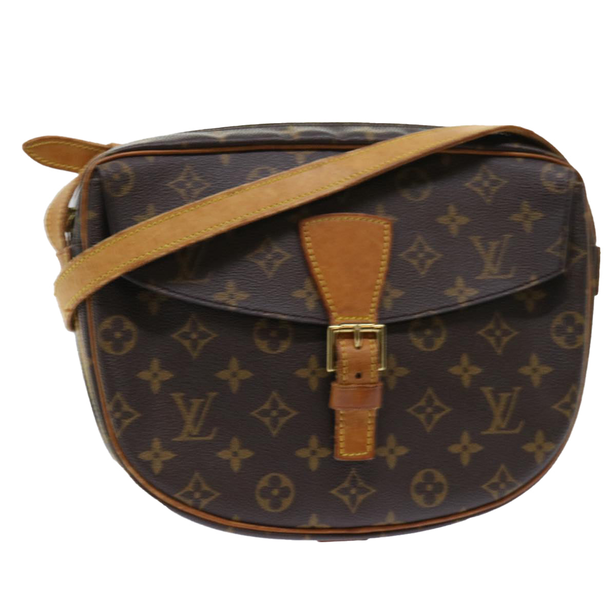 LOUIS VUITTON Monogram Jeune Fille MM Shoulder Bag M51226 LV Auth 52508