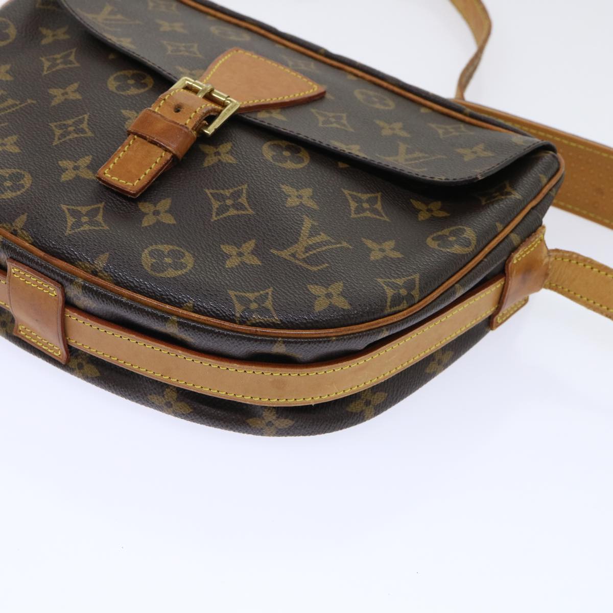 LOUIS VUITTON Monogram Jeune Fille MM Shoulder Bag M51226 LV Auth 52508