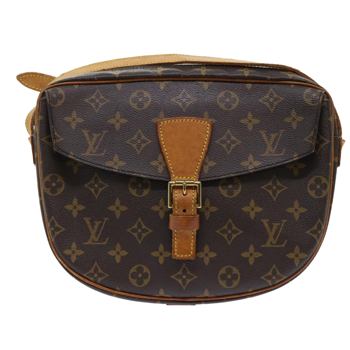 LOUIS VUITTON Monogram Jeune Fille MM Shoulder Bag M51226 LV Auth 52508