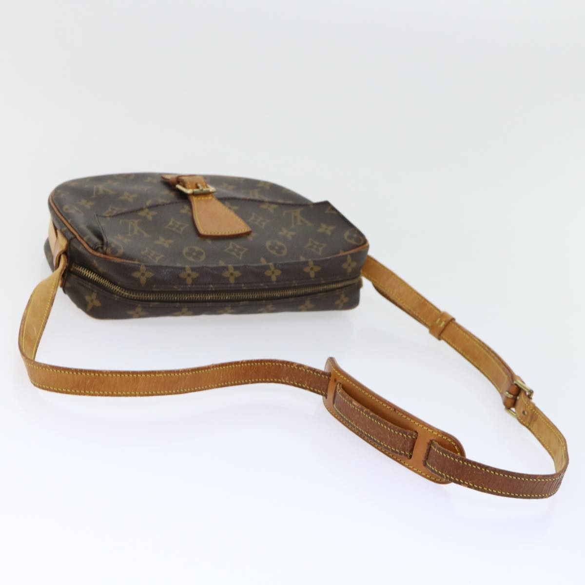 LOUIS VUITTON Monogram Jeune Fille MM Shoulder Bag M51226 LV Auth 52508