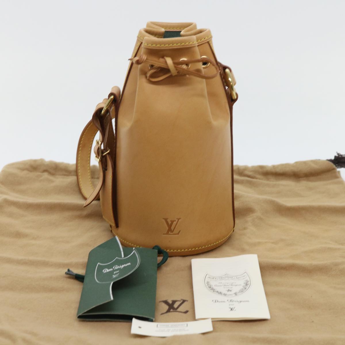 LOUIS VUITTON Nomad Leather Dom Pérignon Case Shoulder Bag M99057 LV Auth 52538A