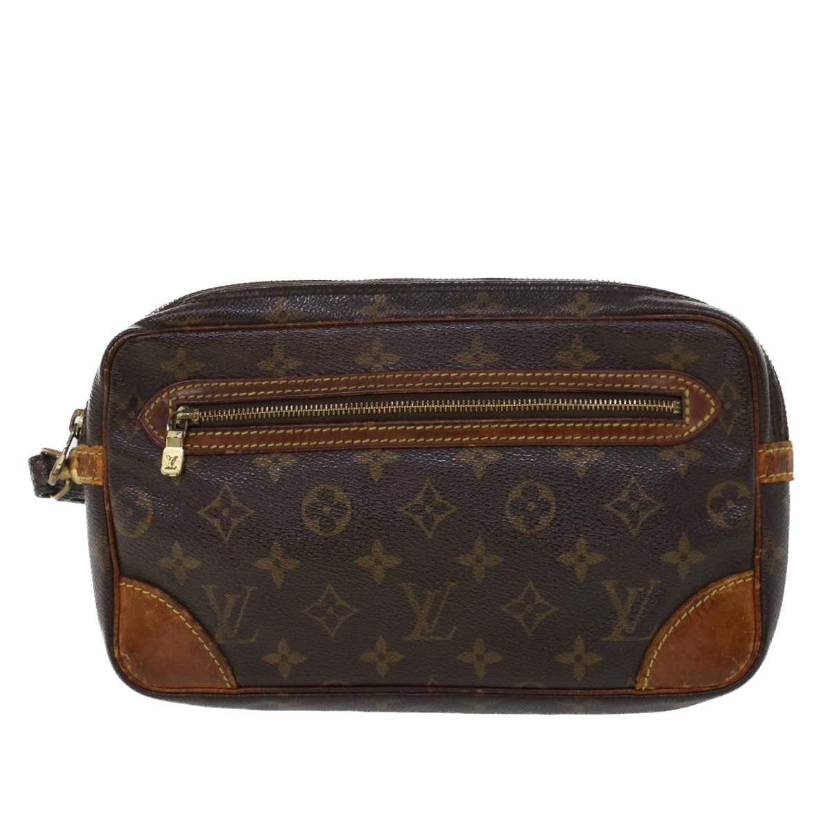 LOUIS VUITTON Monogram Marly Dragonne GM Clutch Bag M51825 LV Auth 52561