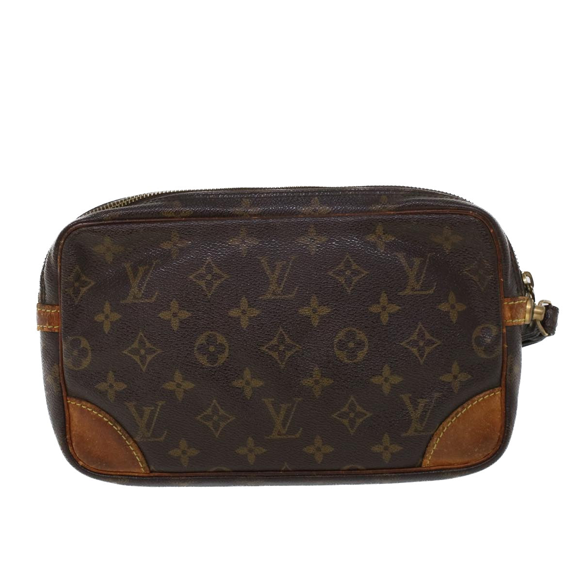 LOUIS VUITTON Monogram Marly Dragonne GM Clutch Bag M51825 LV Auth 52561 - 0