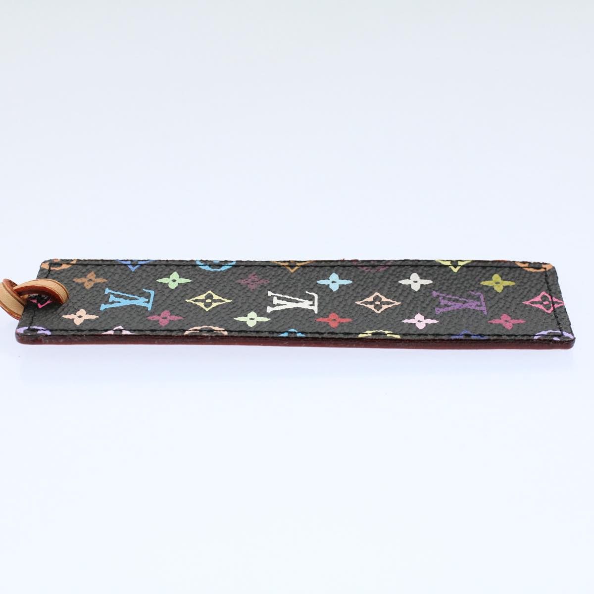 LOUIS VUITTON Monogram Multicolor Mark Page Kadu Bookmark M99197 LV Auth 52575