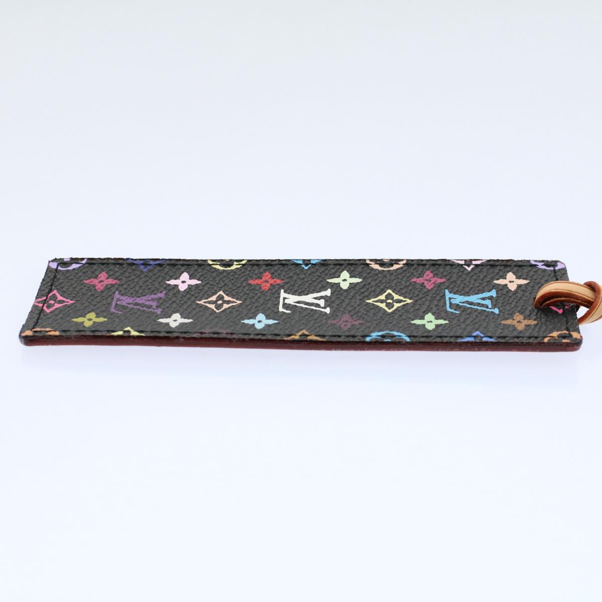 LOUIS VUITTON Monogram Multicolor Mark Page Kadu Bookmark M99197 LV Auth 52575