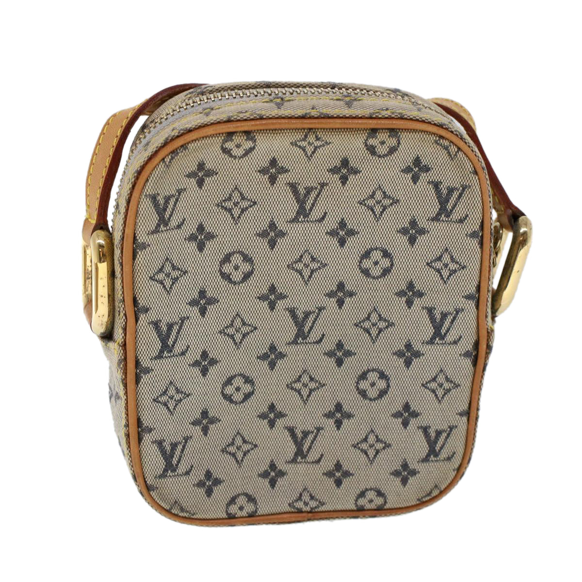 LOUIS VUITTON Monogram Mini Juliet PM Shoulder Bag Blue M92005 LV Auth 52589