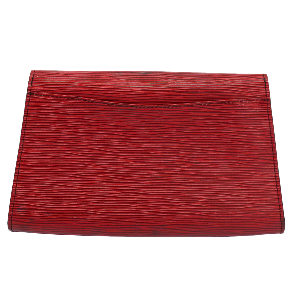 LOUIS VUITTON Epi Art Deco Clutch Bag Red M52637 LV Auth 52621 - 0