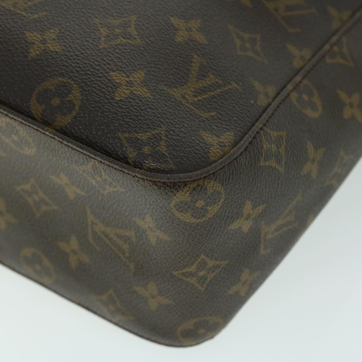 LOUIS VUITTON Monogram Looping GM Shoulder Bag M51145 LV Auth 52661