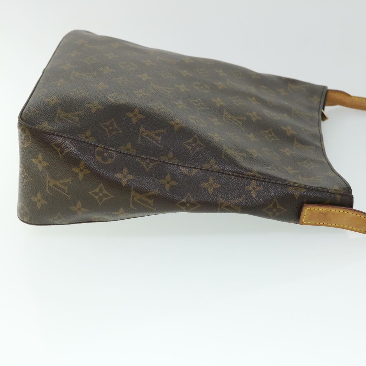 LOUIS VUITTON Monogram Looping GM Shoulder Bag M51145 LV Auth 52661