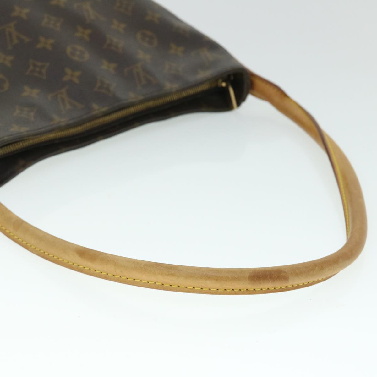 LOUIS VUITTON Monogram Looping GM Shoulder Bag M51145 LV Auth 52661