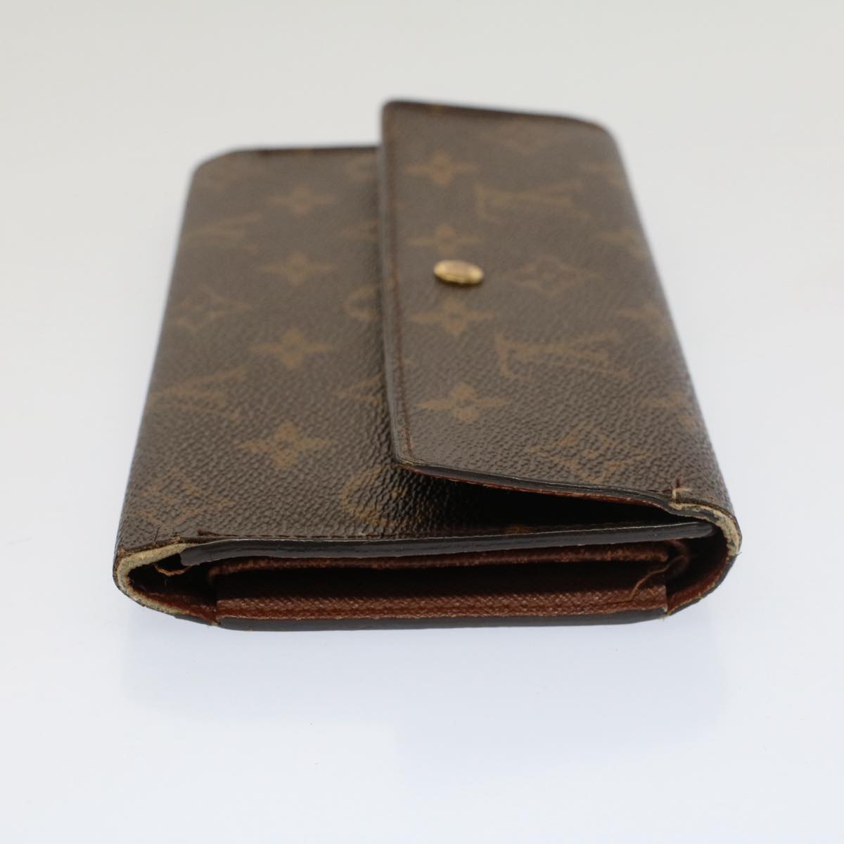 LOUIS VUITTON Monogram Portefeuille International Long Wallet M61217 Auth 52793