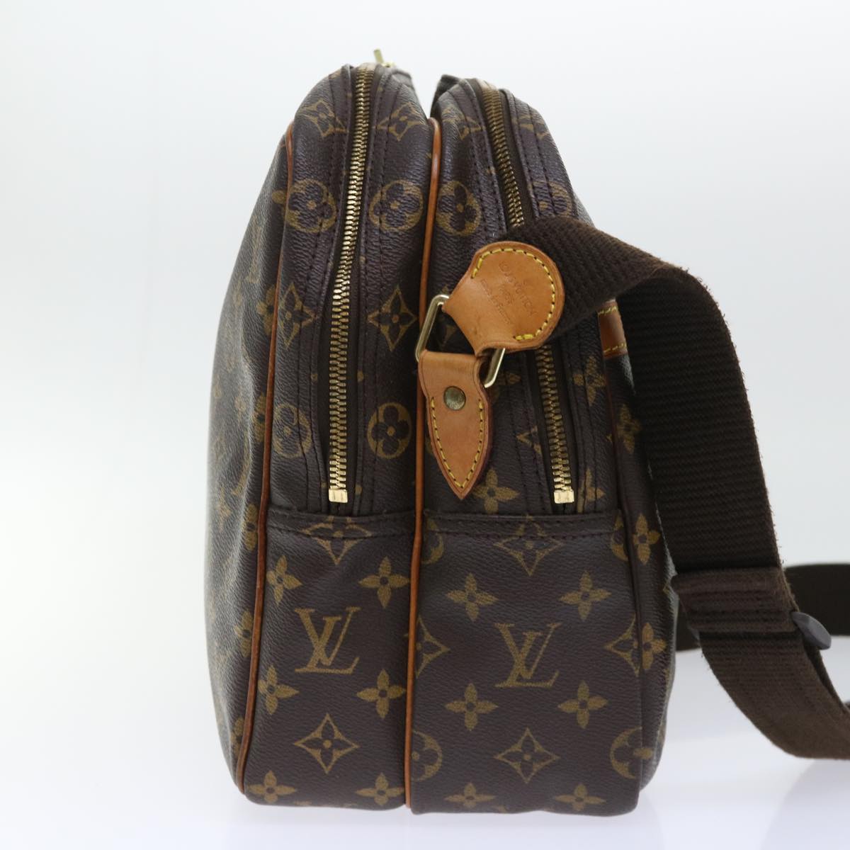 LOUIS VUITTON Monogram Reporter GM Shoulder Bag M45252 LV Auth 52797