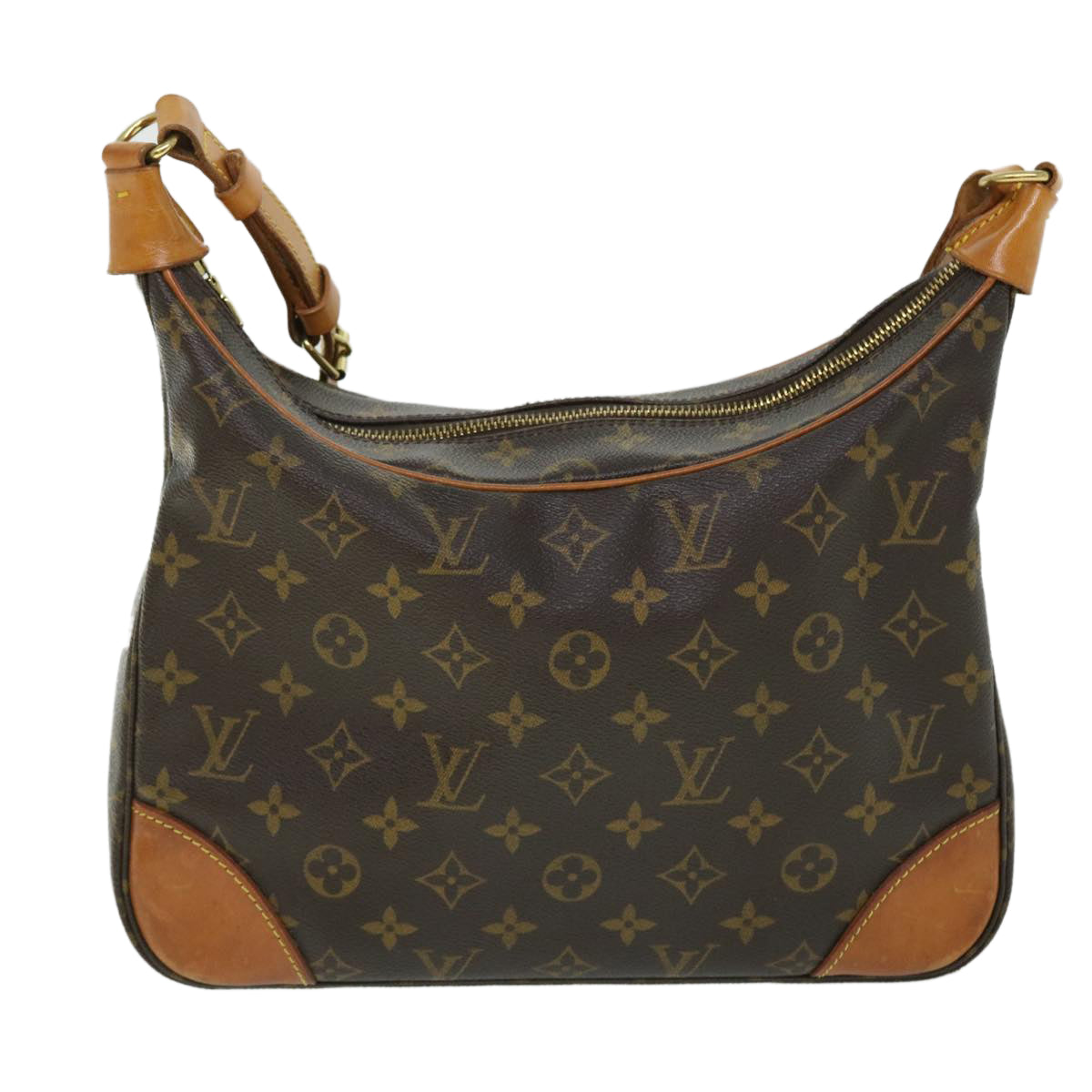 LOUIS VUITTON Monogram Boulogne 30 Shoulder Bag M51265 LV Auth 52814