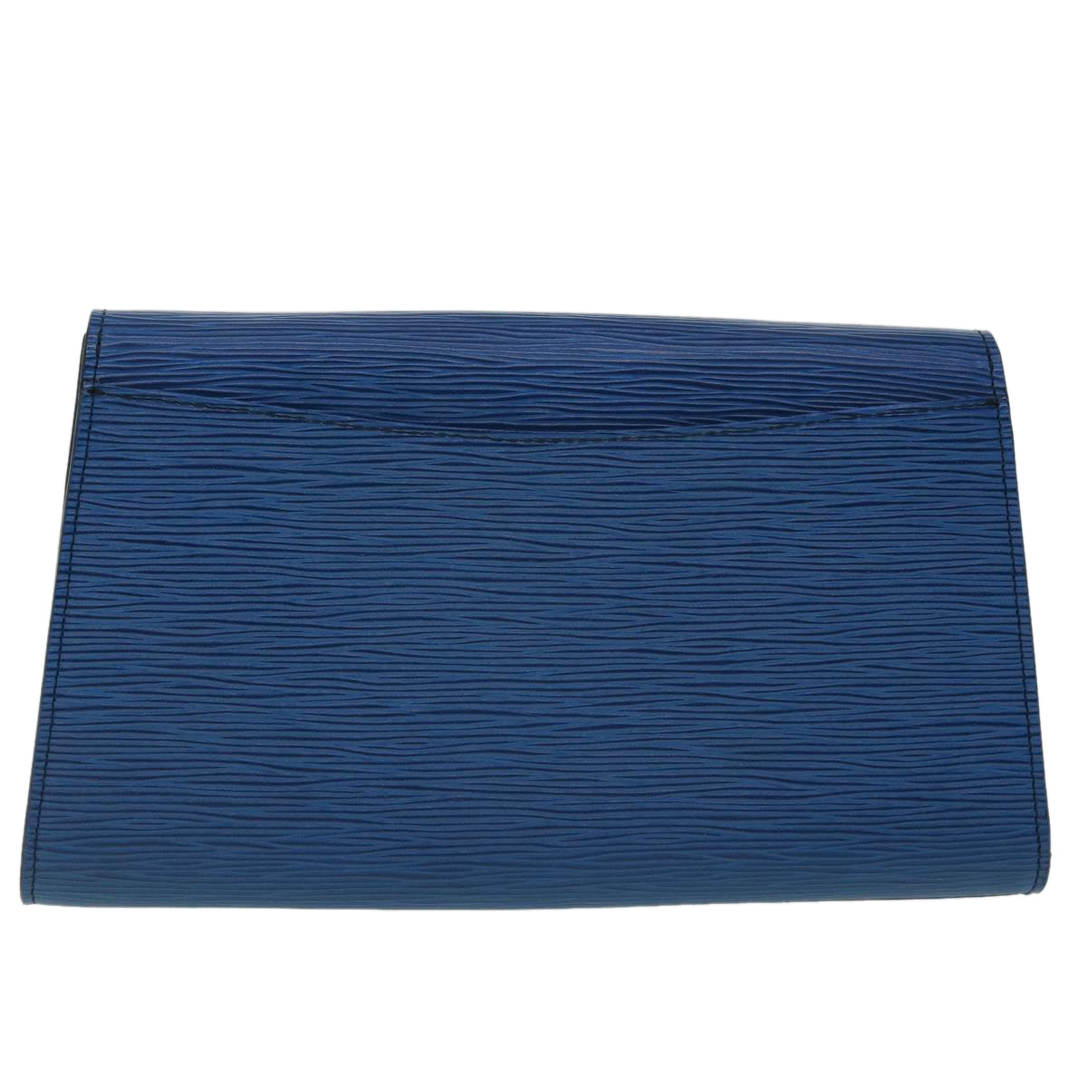 LOUIS VUITTON Epi Art Deco Clutch Bag Blue M52635 LV Auth 52833 - 0