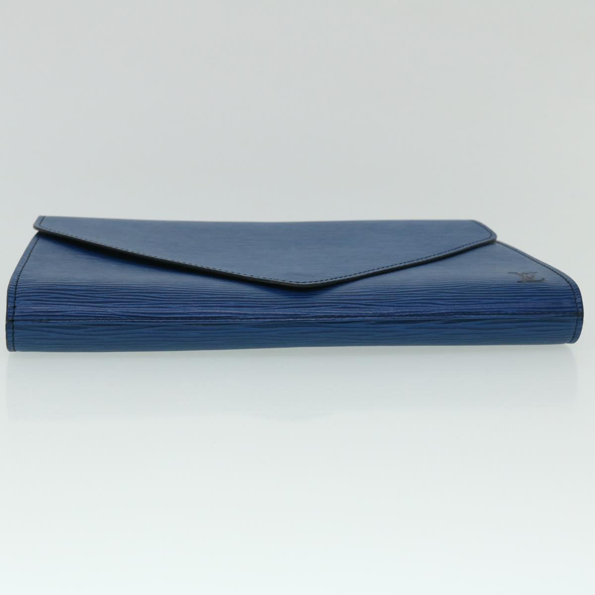 LOUIS VUITTON Epi Art Deco Clutch Bag Blue M52635 LV Auth 52833