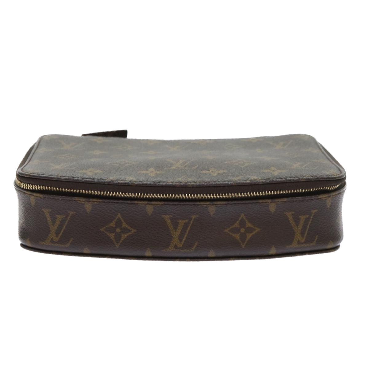 LOUIS VUITTON Monogram Monte Carlo Jewelry Accessory Box M47350 LV Auth 52834