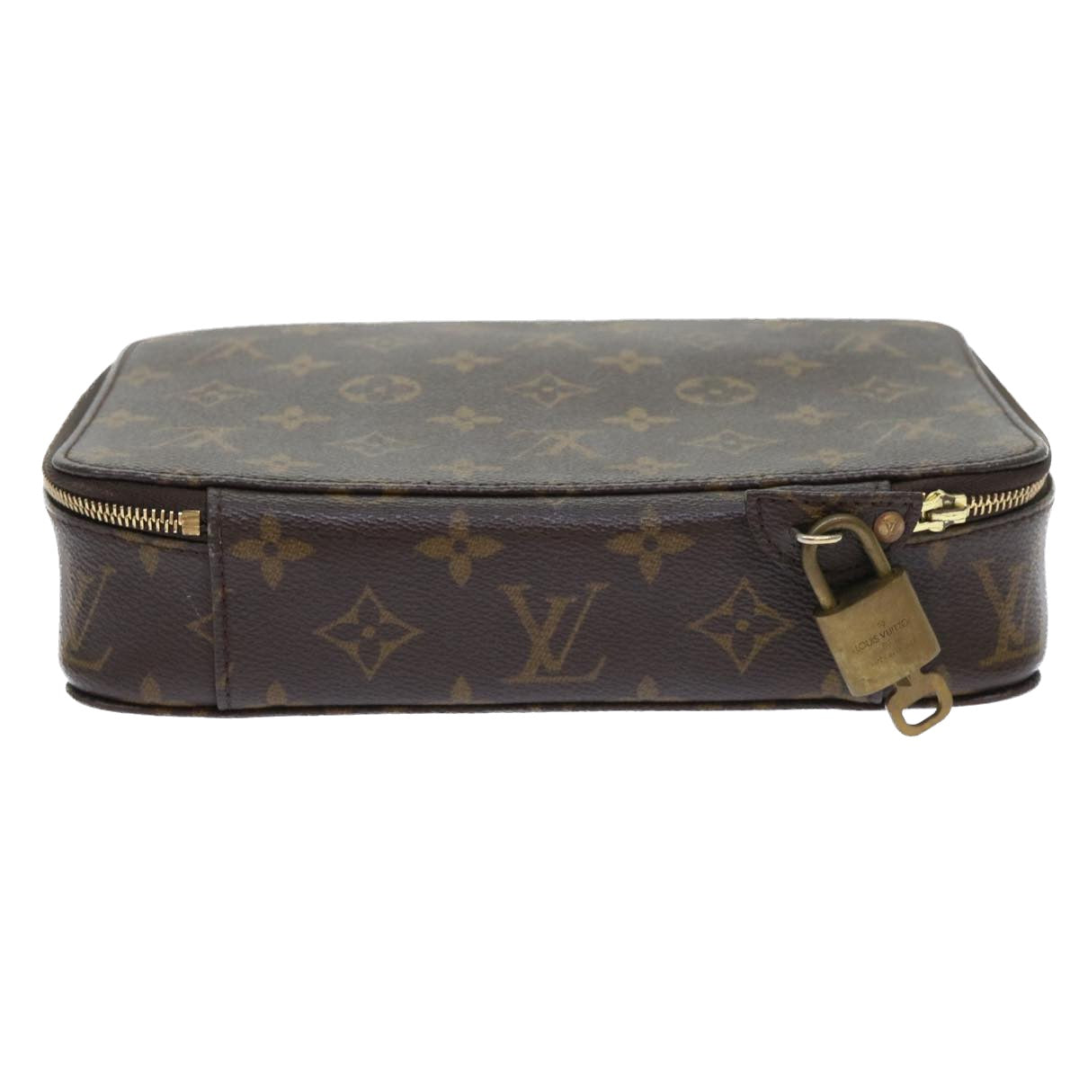 LOUIS VUITTON Monogram Monte Carlo Jewelry Accessory Box M47350 LV Auth 52834 - 0