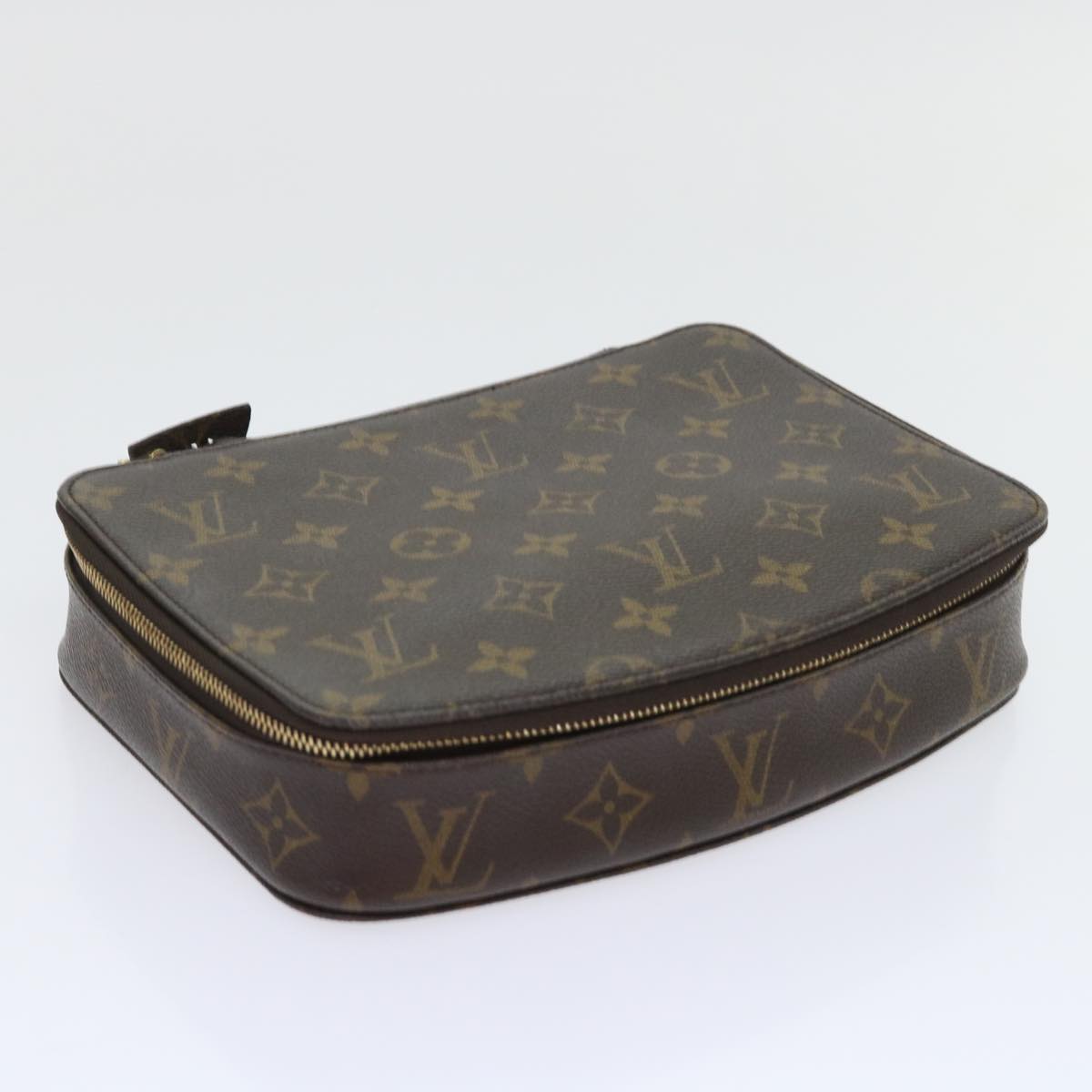 LOUIS VUITTON Monogram Monte Carlo Jewelry Accessory Box M47350 LV Auth 52834