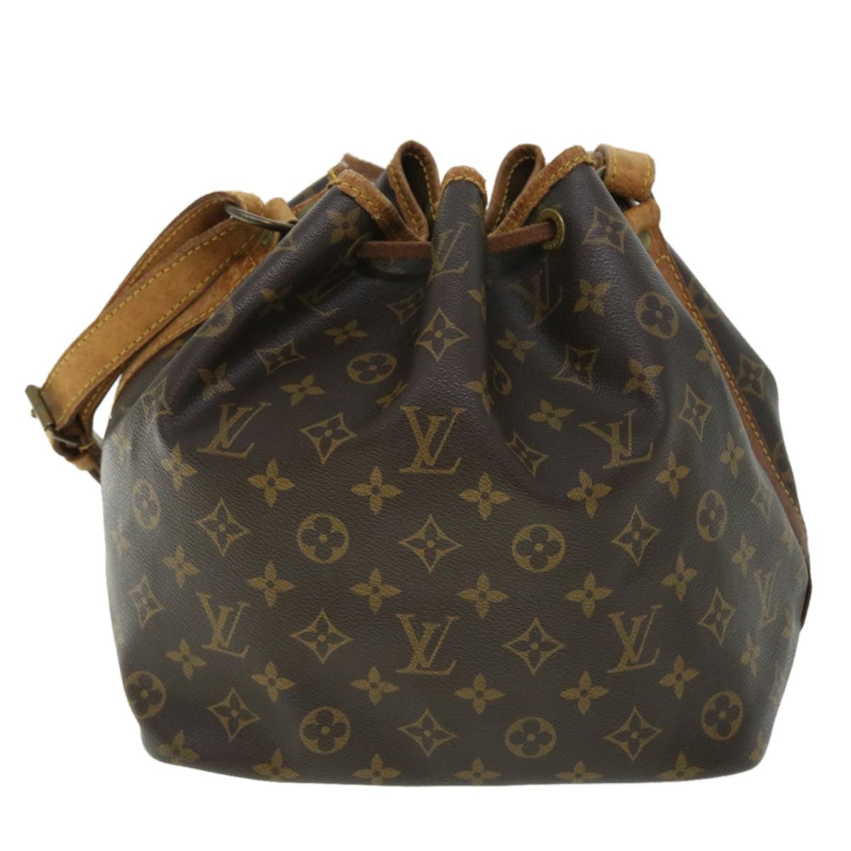 LOUIS VUITTON Monogram Petit Noe Shoulder Bag M42226 LV Auth 52845 - 0